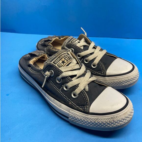 Converse All Star Shoreline Women's Slip On Casual Shoes Dark Gray Size 6 - Picture 2 of 10